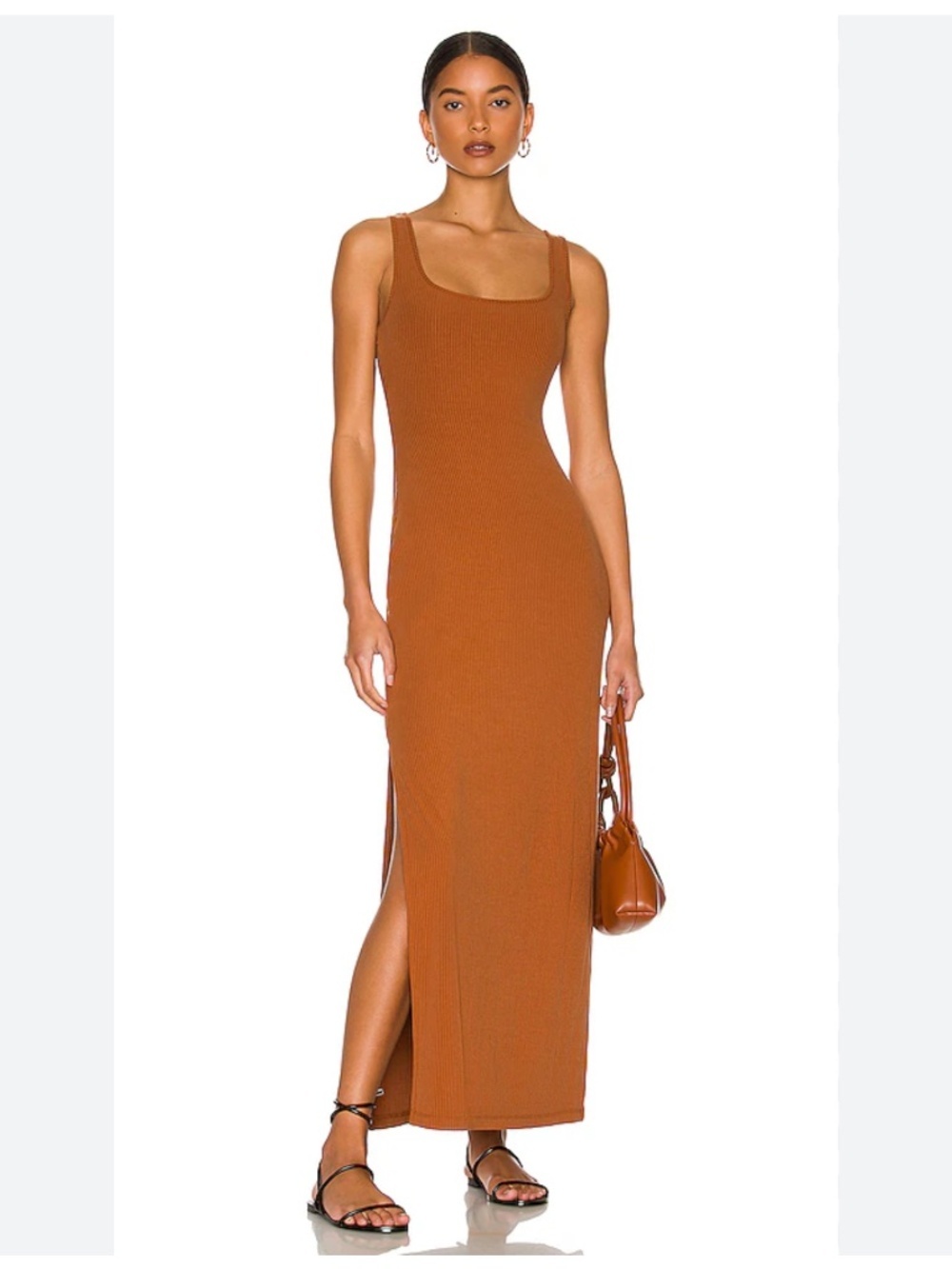 L*Space Mara Maxi Ribbed Dress S